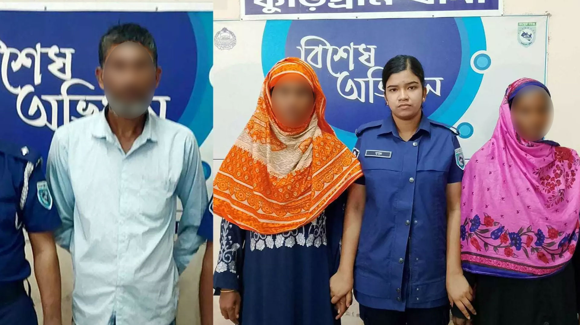 প্রতিপক্ষকে ফাঁসাতে মেয়েকে হত্যার অভিযোগ, মা-বাবাসহ গ্রেপ্তার ৩